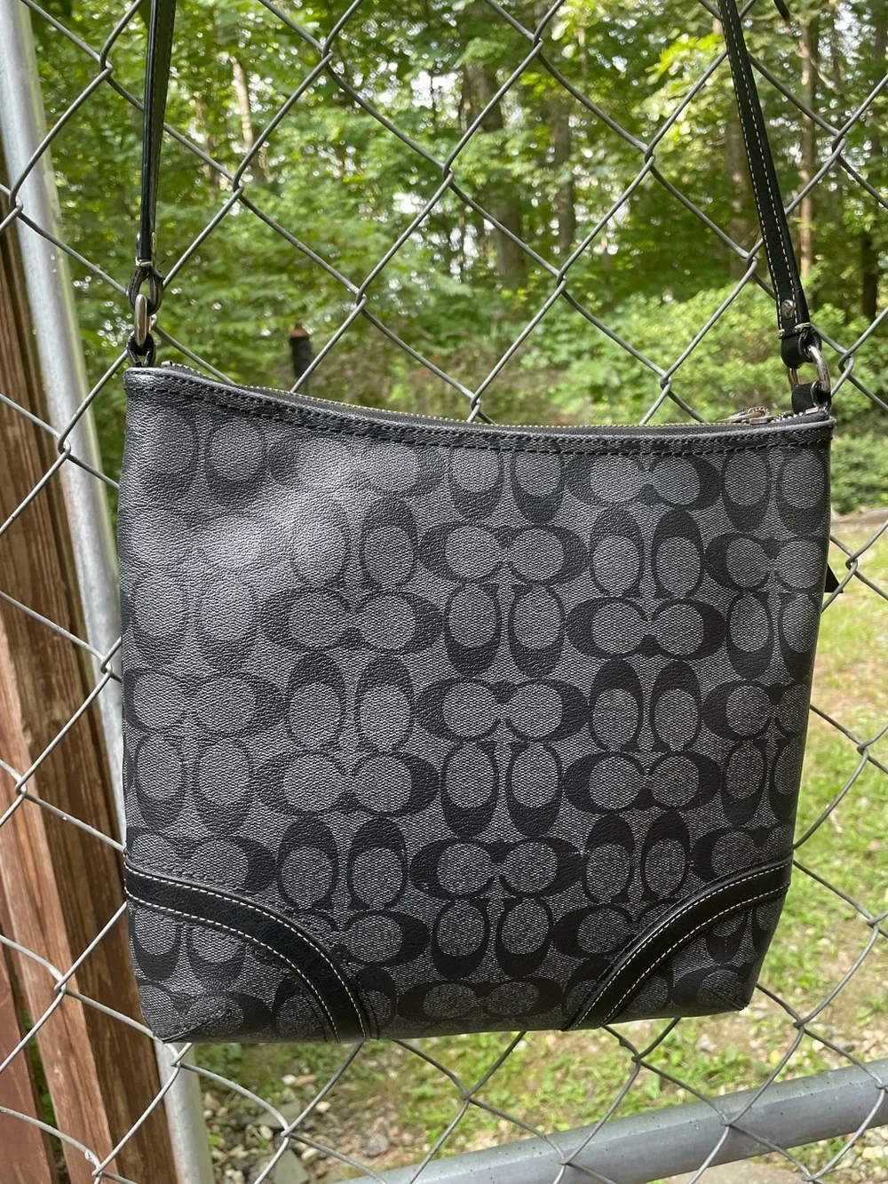 Coach Signature C Logo Crossbody Bag